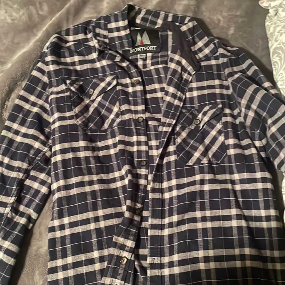 Blue and Gray Flannel
